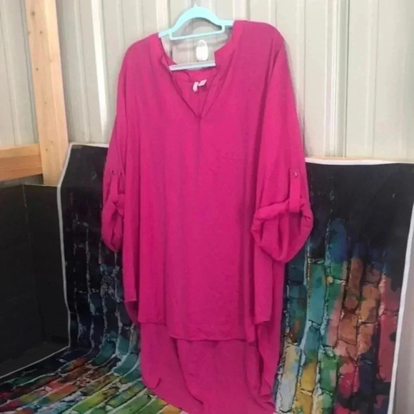 EST.1946 plus size‎ top/blouse size 26/28W pink - Picture 2 of 6